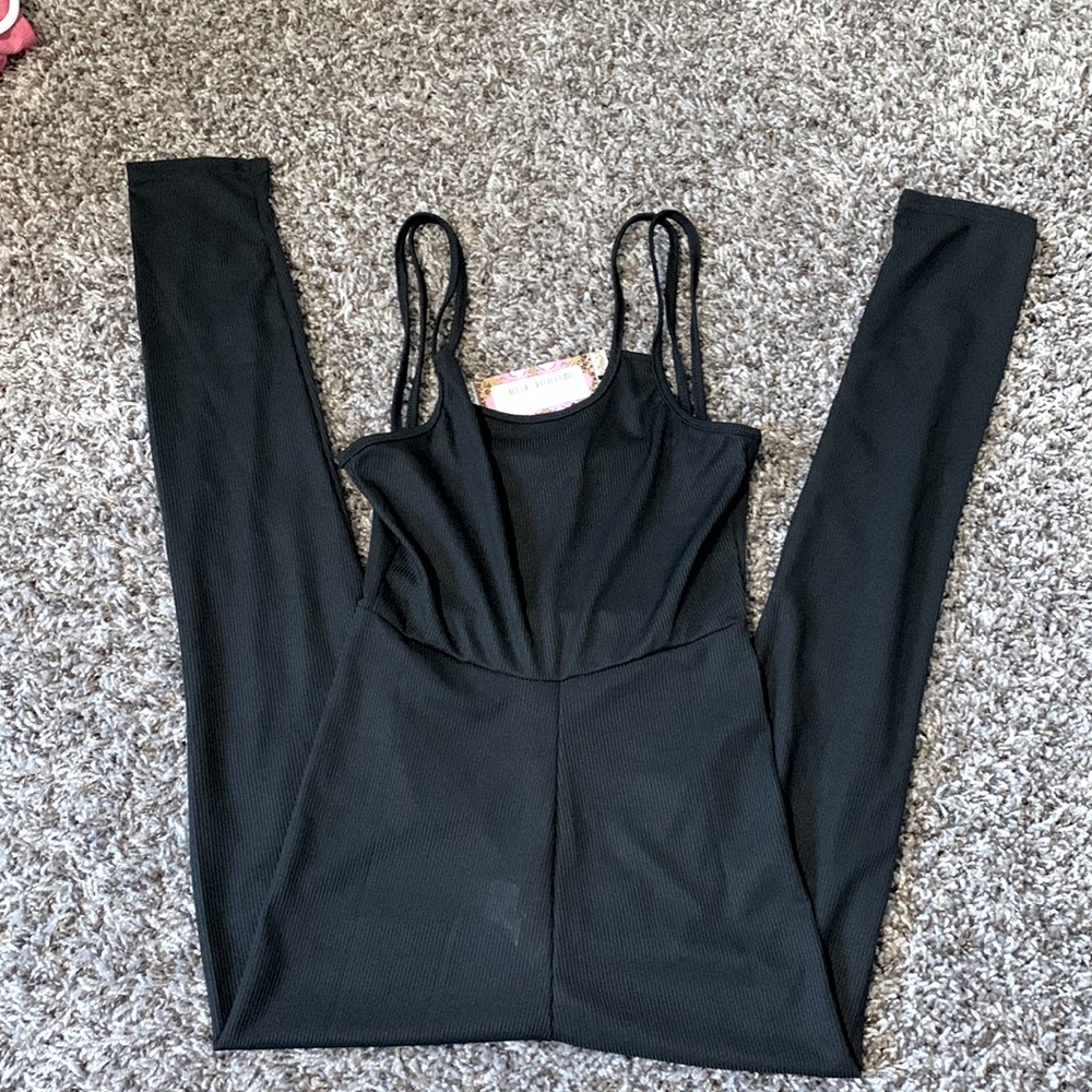 Black Unitard Jumpsuit